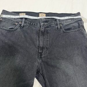 J. Crew Men's Charcoal Straight Cut Jeans
